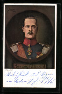 AK Herzog Albrecht Von Württemberg In Uniform Mit Orden  - Familles Royales