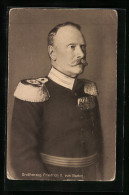 AK Grossherzog Friedrich II. Von Baden  - Königshäuser