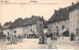 CHAMPAGNE-EN-VALROMEY (Ain). La Place Et Le Buste De Brillat-Savarin - Unclassified