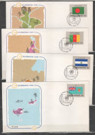 ONU New York 1980 - Flags I - 16 FDC          (g9686) - Storia Postale