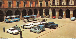 Espagne - AVILA. Plaza De La Victoria Y Ayuntamiento. # Cars # Automobiles # Autocars # Bus # - Ávila