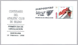 100 Años ATHLETIC CLUB DE BILBAO - 100 Years Football Club. FDC Barcelona 1998 - Beroemde Teams