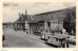 BELGIQUE Mechelen. Malines. De Statie. La Gare # TRAMWAYS - Mechelen