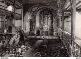 ASCAIN (64) Cpsm GF - Intérieur De L'Église , Bâtie Et Inaugurée Par Louis XIII - Ascain