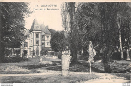 78. MARLOTTE (77) - Hôtel De La Renaissance - Éditeur E.L.D - Autres & Non Classés