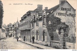 728. MARLOTTE (77) - Rue Mürger Annexe De L'Hôtel Mallet - Éditeur E.L.D - Altri & Non Classificati