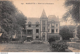 646. MARLOTTE (77) - Hôtel De La Renaissance - Éditeur E.L.D - Autres & Non Classés