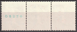 Schweiz Suisse 1939: 3er-Streifen Landi-Rollenmarken Zu Z25a Mi W8 Mit N° O8230 **/* MNH/MLH (Zu CHF 19.00) - Rollen