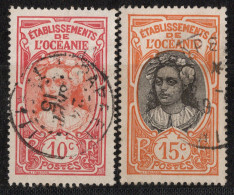 Océanie Timbres-Poste N°25 & 26 Oblitérés TB   Cote 3€50 - Used Stamps