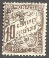 Monaco Taxe 4 Ob TB - Postage Due