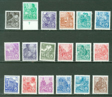 DDR  Yvert  148/162  * * TB   - Unused Stamps