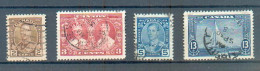 D 3 - CANADA - YT 175 - 176 - 178 ° Obli - Used Stamps