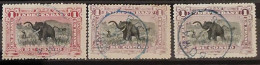 Congo Belge - 26/26A/26B - Mols - 1984 - Oblitérés "Boma" - Unused Stamps