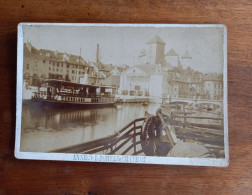 ANNECY - Le Port Et Le Château - Photo Prise à Bord Du Bateau Couronne De Savoie Donc La Photo Date Au Maximum De 1913 - Luoghi