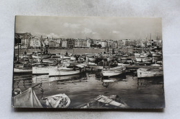 N846, Cpsm 1949, Marseille, Le Vieux Port, Vue Générale Des Plaisanciers, Bouches Du Rhône 13 - Puerto Viejo (Vieux-Port), Saint Victor, Le Panier