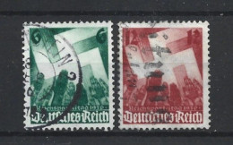Deutsches Reich 1936 8th Nuremberg Congress Y.T. 580/581 (0) - Oblitérés