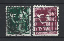 Deutsches Reich 1936 Freizeit Weltkongress Y.T. 577/578 (0) - Gebruikt