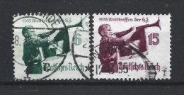 Deutsches Reich 1935 Welttreffen Der H.J. Y.T. 543/544 (0) - Gebruikt