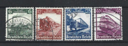 Deutsches Reich 1935 Railways Centenary Y.T. 539/542 (0) - Oblitérés
