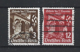 Deutsches Reich 1935 12th Anniv. Of Nov. 9 Manifest Y.T. 557/558 (0) - Gebraucht