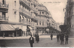 Alger - La Rue D'Isly - Salons Mauresques Cpa 1926 Collection Idéale PS - Algiers