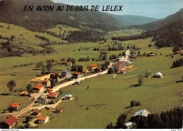 En Avion Au Dessus De Lélex (01)au Cœur Des Monts Du Jura Cpsm GF Dos Vierge - Unclassified