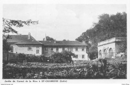 Jardin Du Carmel De La Rive à ST-CHAMOND (Loire) - Cpa - Saint Chamond