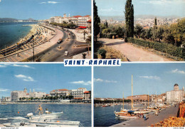 SAINT-RAPHAEL (Var) - Multivues- Cpsm Dentelée GF 1966 - Autres & Non Classés
