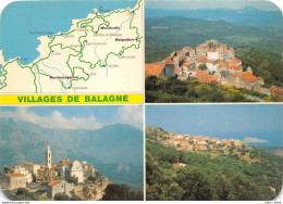 VILLAGES DE BALAGNE 2B -  Montemaggiore, Belgodère, Monticello. - Autres & Non Classés