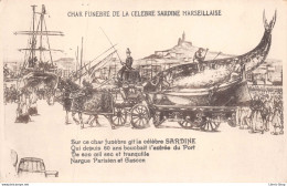 HUMOUR # LÉGENDE # CHAR FUNEBRE DE LA CELEBRE SARDINE MARSEILLAISE - Contes, Fables & Légendes