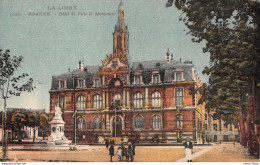 LA LOIRE ROANNE (42) Hôtel De Ville Et Monument - Roanne