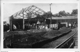 WW2 Photo Mallet Goulpeau Neufchâteau Bombardement De La Gare En 1944 - War 1939-45