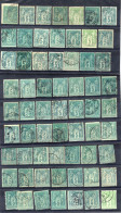 France  Type Sage  63 Timbres Pour Recherches - 1876-1898 Sage (Type II)