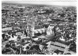 49 Angers - La Cathedrale Saint Maurice - Vue Aerienne - Angers