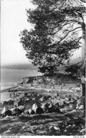 NICE (06) Vue Générale Du Port, La Colline Du Château Et La Baie Des Anges Cpsm PF 1957 - Mehransichten, Panoramakarten
