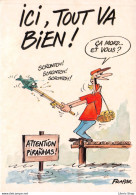 # Humour # Pêche # Illustrateur FRAPAR - "Ici Tout Va Bien ! çà Mord... Et Vous ? " - Humour