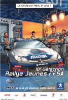 Automobiles - Sport Automobile - Peugeot - 10e Selection Rallye Jeunes FFSA - - Rally's
