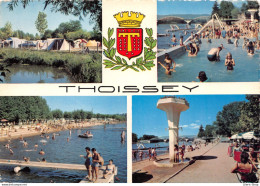 THOISSEY (Ain). Le Camping Et La Plage. Cpsm GF 1963 - Unclassified