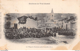 Fontenoy-sur-Moselle (54) Les Soldats Allemands Après L'incendie Episode De La Guerre 70-71 Cpa 1905 Ed. Bergeret - Andere Oorlogen