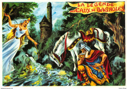 LA LEGENDE DES EAUX DE BAGNOLES (61) Cpsm GF - Artaud - Bagnoles De L'Orne