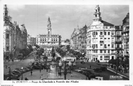 PORTO - Praça Da Liberdade E Avenida Dos Aliados ± 1960 - Porto