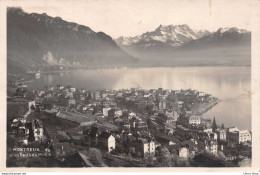 SUISSE VD - MONTREUX Et Les Dents Du Midi CPA 1929 - Montreux