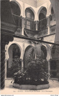 ALGER - Bibliothèque Nationale - Cour Mauresque - Cpa 1925 - Algiers