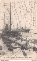 ALGER - Le Départ Du Transatlantique Eugene De La Compagnie Générale Transatlantique - Cpa 1904 Collection Idéale PS - Alger