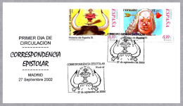 TORO - BULL. Correspondencia Epistolar. FDC Madrid 2002 - Autres & Non Classés