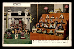 JAPON - THE DOLL FESTIVAL FOR GIRL'S HELD ON MARCH 3 - THE BOY'S FESTIVAL FOR BOY'S HELD ON MAY 5 - Other & Unclassified