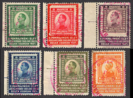 LATIN Letters - 1921 Croatia Yugoslavia SHS Sokolski Slet Scouts Scout Meeting OSIJEK FDC Cinderella Vignette Label - Used Stamps
