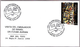 Visita Del Embajador De ISRAEL - Visit Of The Ambassador Of Israel. Mar Del Tuyu, Argentina, 1998 - Judaika, Judentum