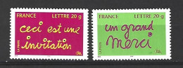 Timbre De France Neuf ** N 3760 / 3761 - Unused Stamps