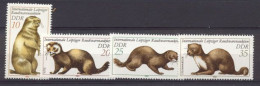 DDR    2330/2333    * *  TB    Faune   - Unused Stamps